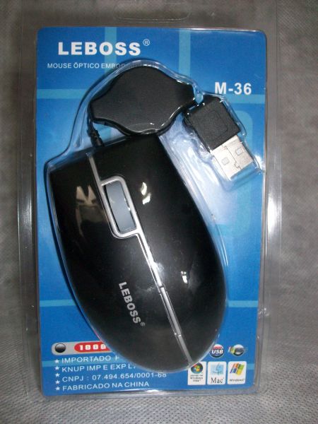 Mouse retrátil para notebook